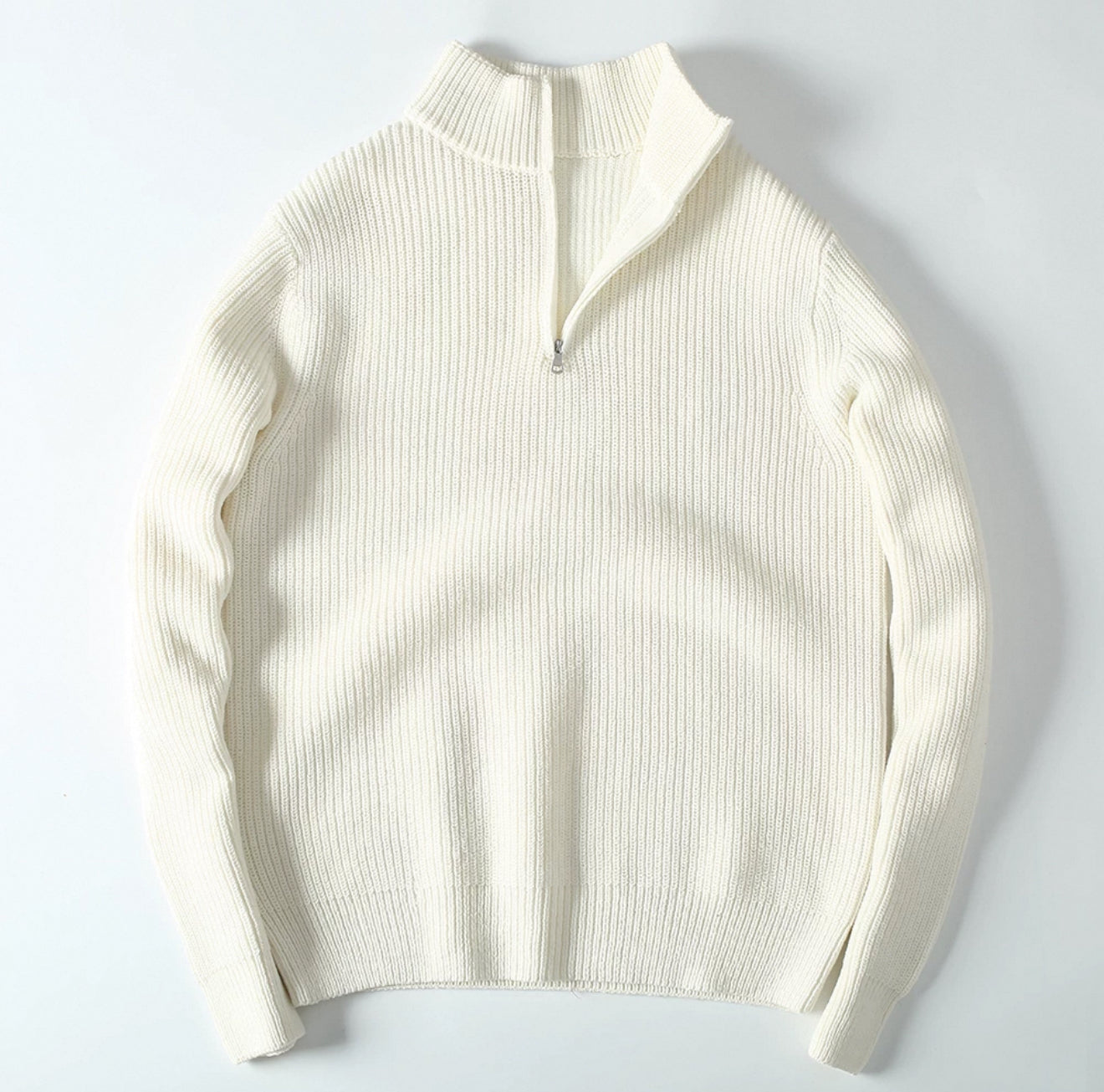 Melangé- Oldmoney Knit Half Zip