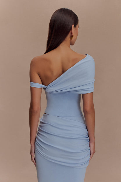 Melangé- Irene Gathered Knit set