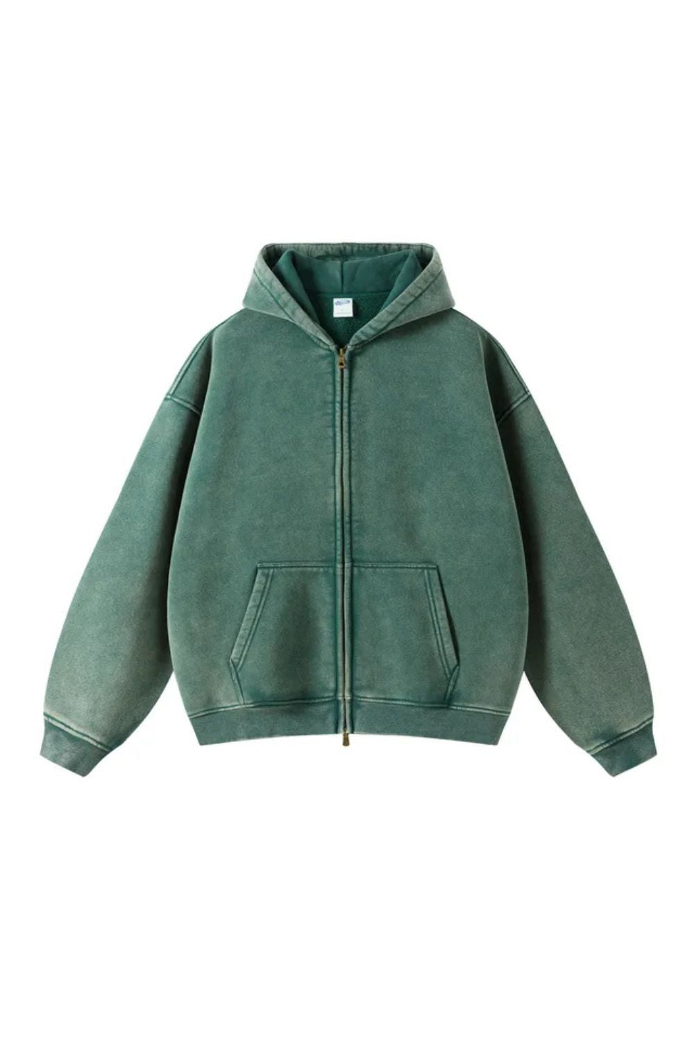 Melangé- Graphic Heavyweight Zipped Hoodie