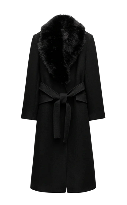 Melangé- Fellmantel