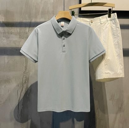 Melangé- Kragen shirt