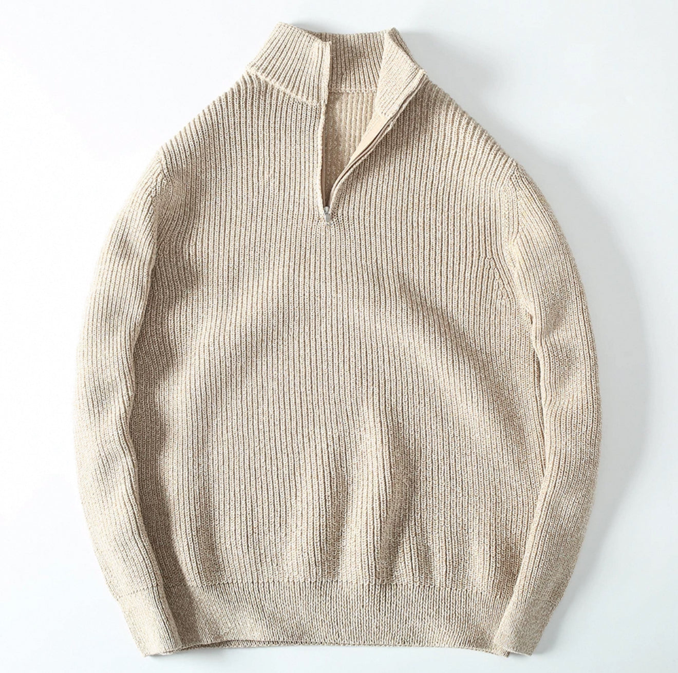 Melangé- Oldmoney Knit Half Zip