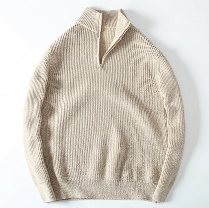 Melangé- Oldmoney Knit Half Zip