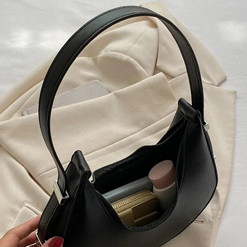 Melangé- Tyla Leder Schultertasche