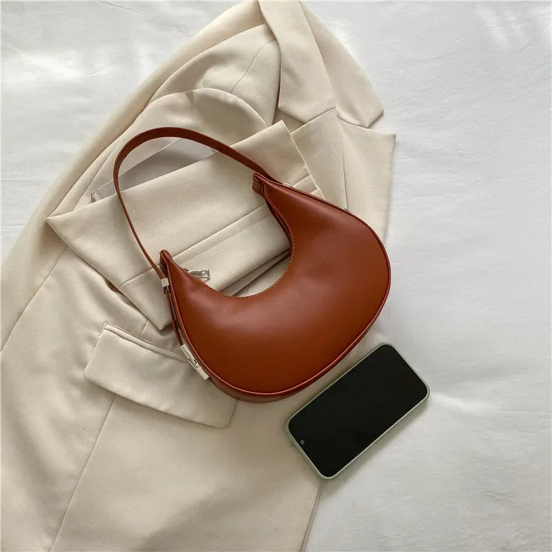 Melangé- Tyla Leder Schultertasche