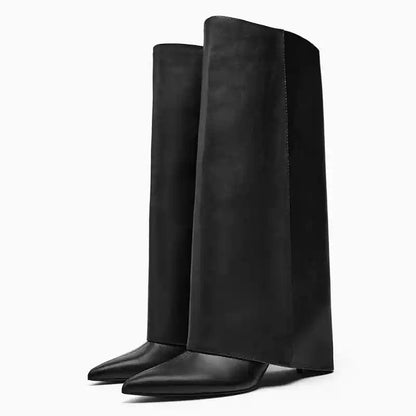 Melangé- Knee-High Boots
