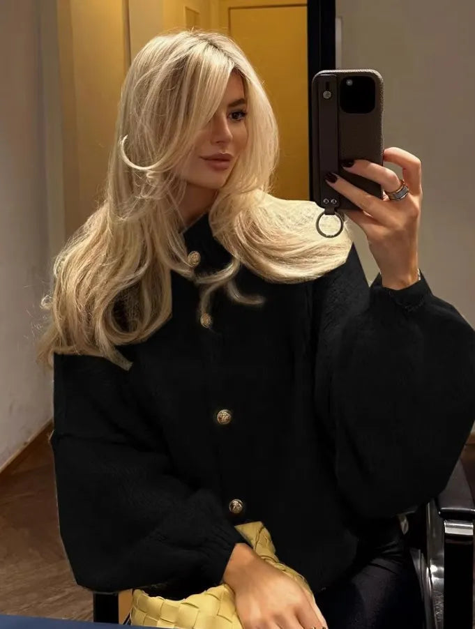 Melangé- Langer Cardigan