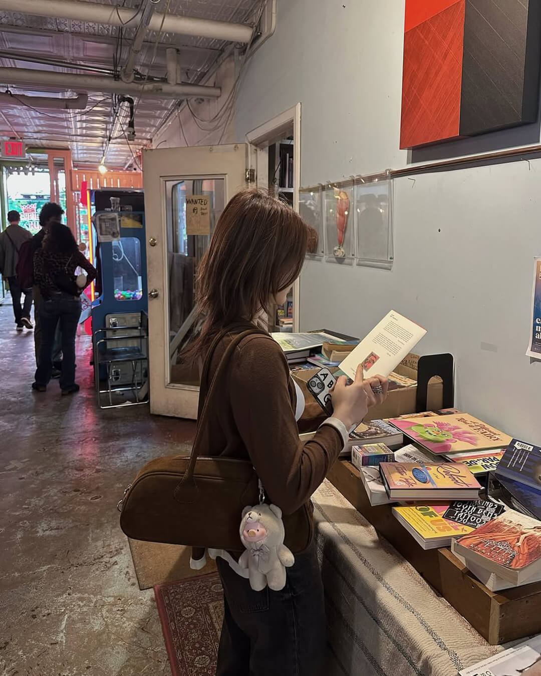 Melangé- Aveline Vegane Wildledertasche