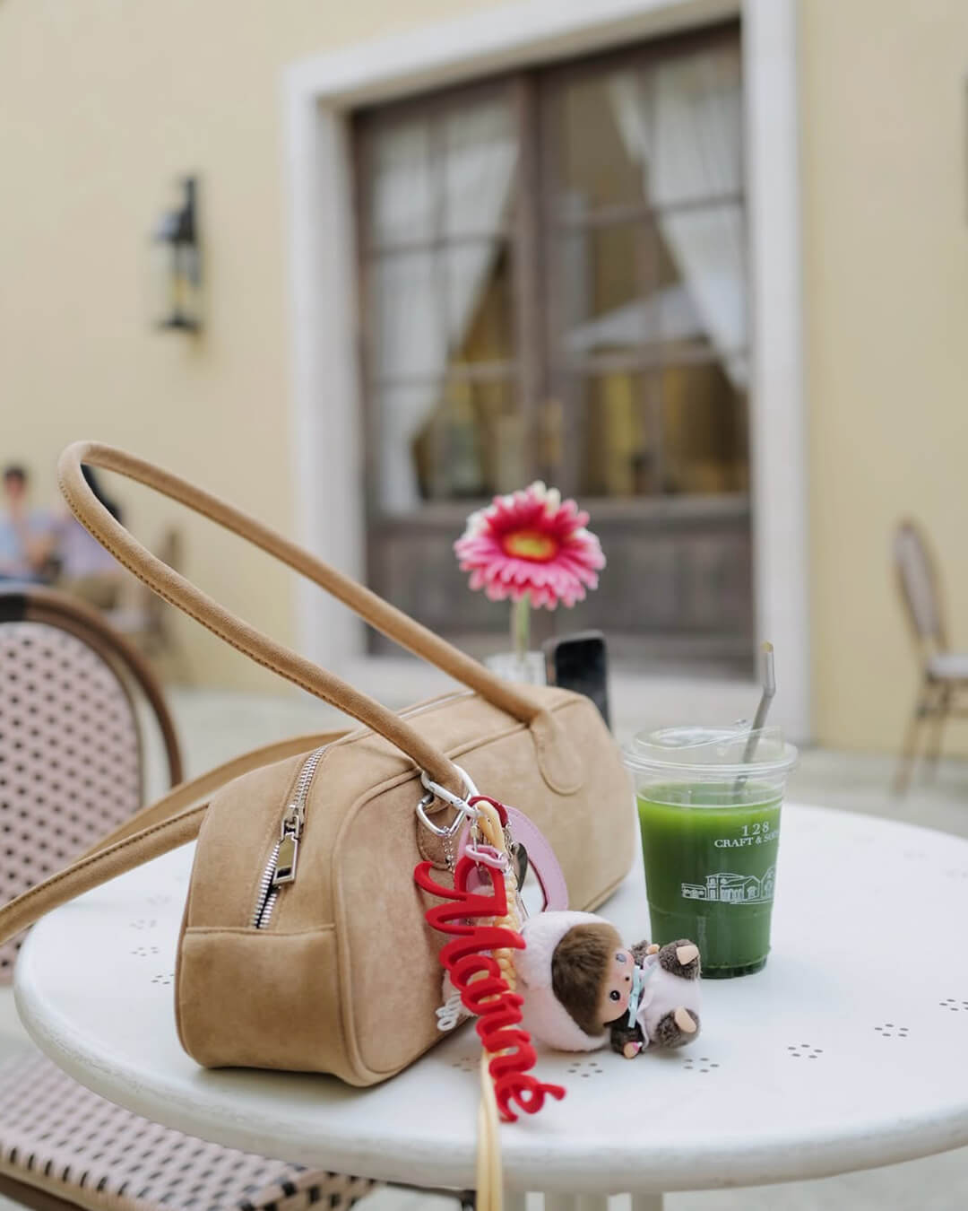 Melangé- Aveline Vegane Wildledertasche