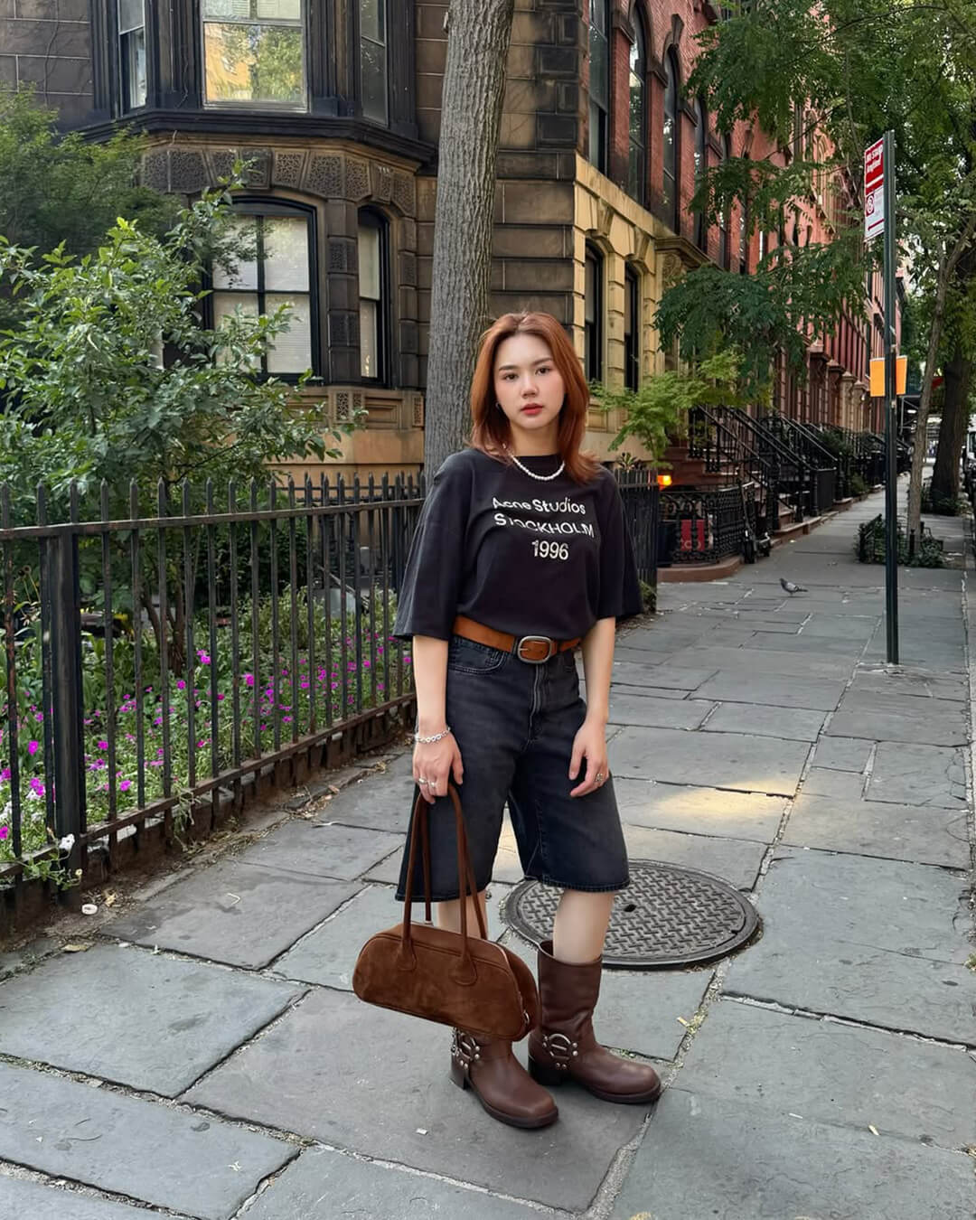 Melangé- Aveline Vegane Wildledertasche