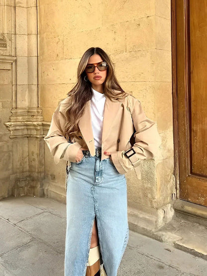 Melangé- Trenchcoat