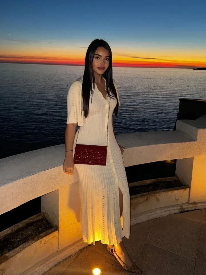 Melangé- Gina Midikleid