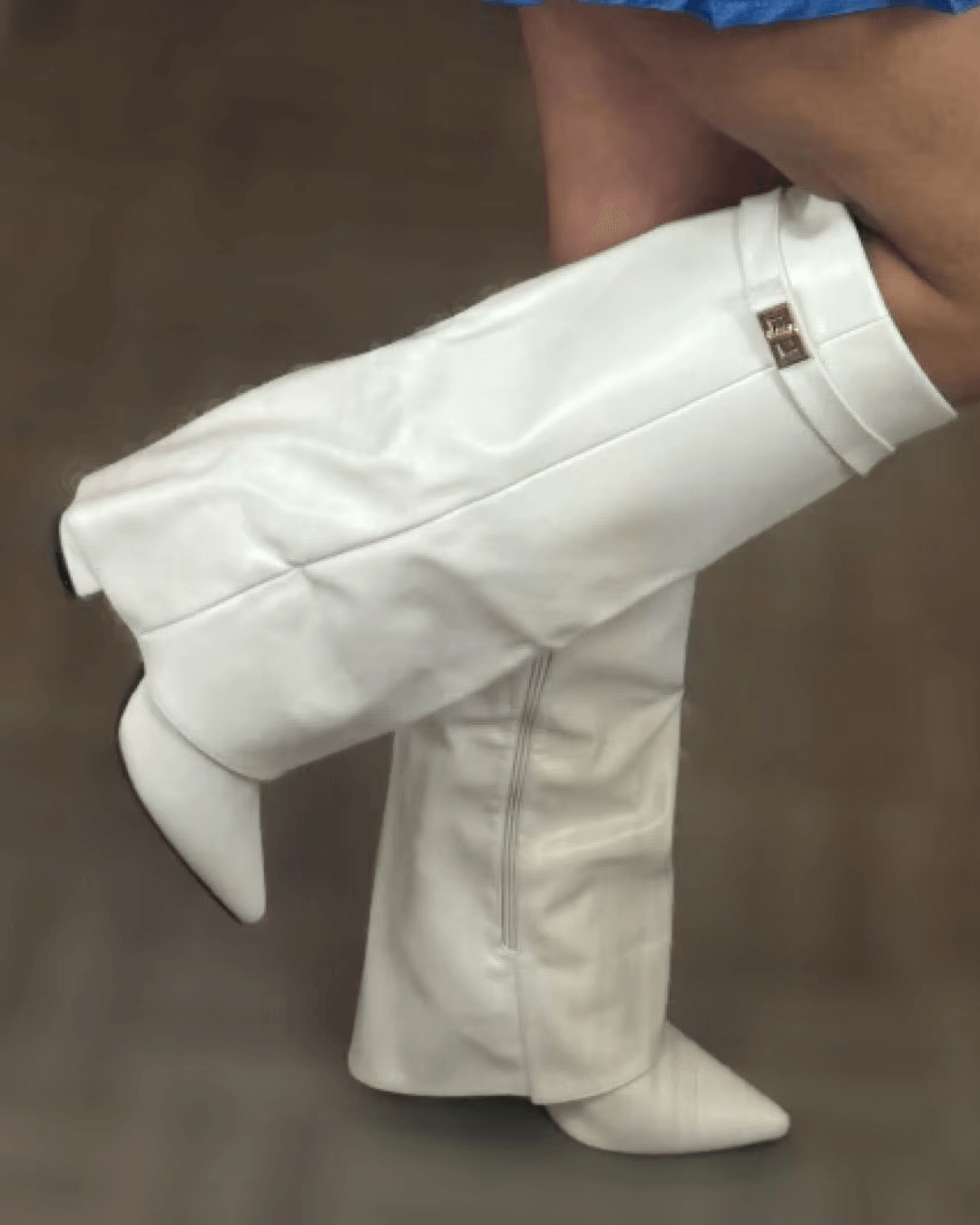 Melangé- Kyla Wildlederstiefel