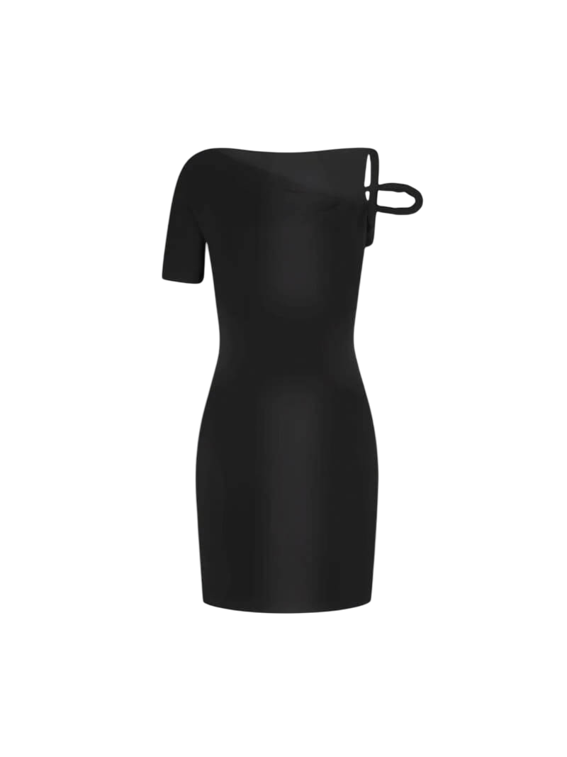 Melangé- Kylie twisted Minikleid