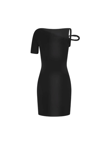 Melangé- Kylie twisted Minikleid