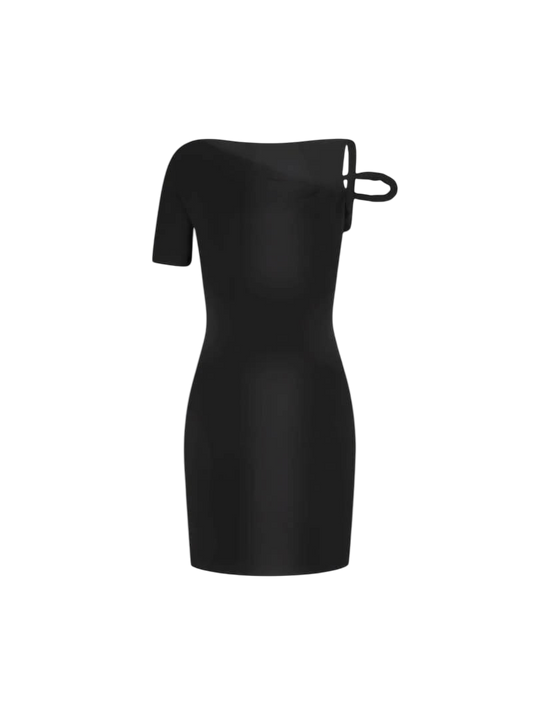 Melangé- Kylie twisted Minikleid