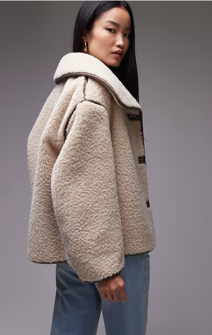 Melangé- Plush Teddy Jacket