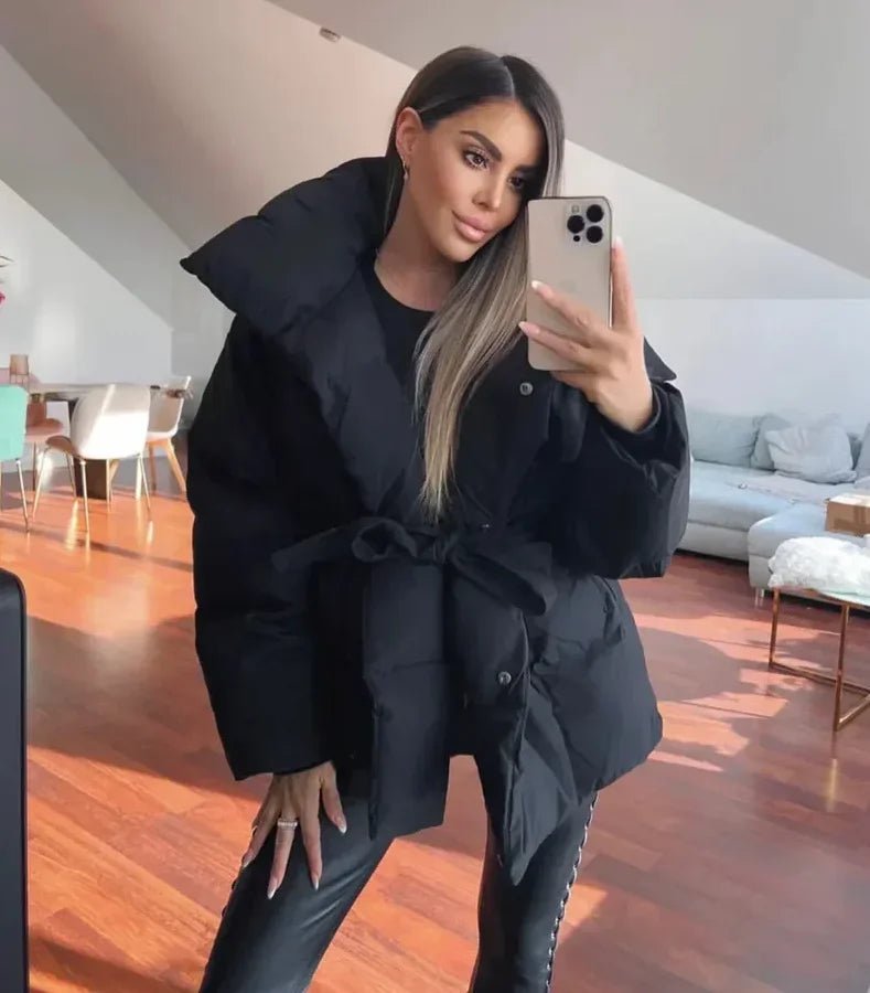 Melangé- Steppjacke